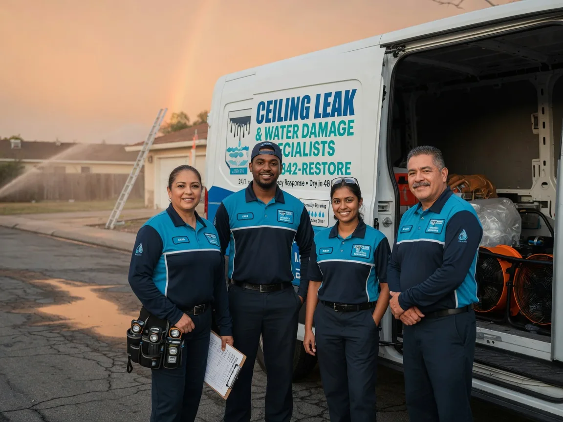 Ceiling Leak Cleanup company in Urbana, IN
